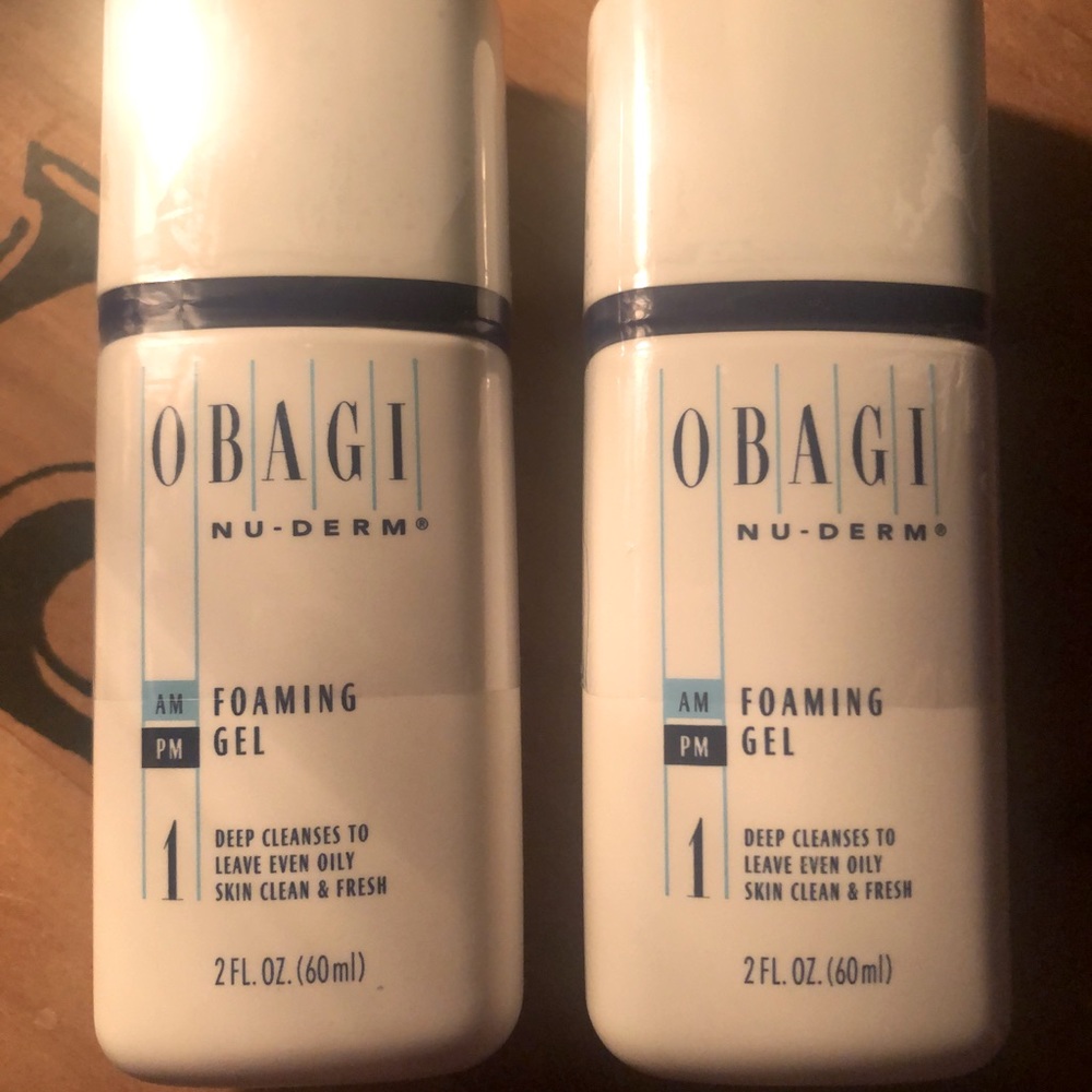 Obagi foaming gel face wash